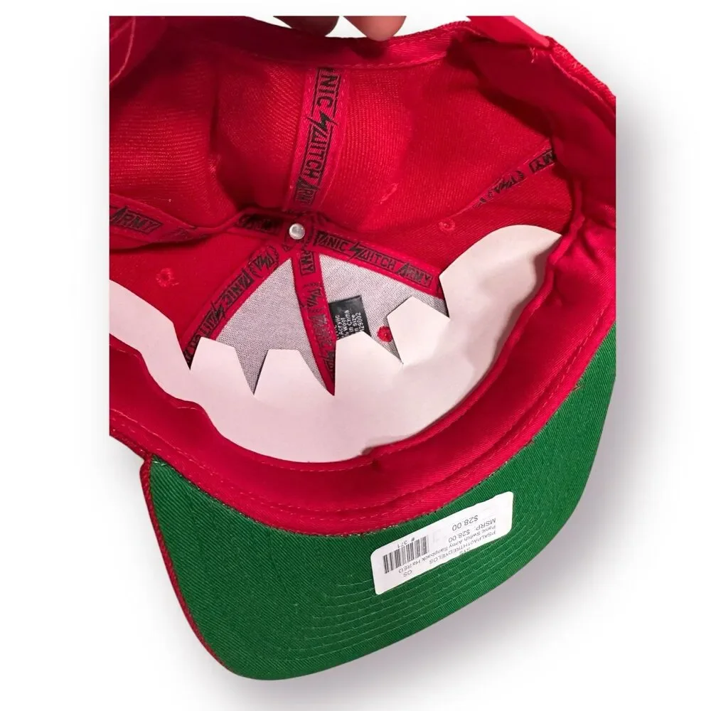 Panic‎ Switch Army Red Baseball Hat Snapback